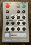 Yamaha VJ826800 Tabletop Stereo Remote Control YST-99CD Tested W Battery Rare. Fixed Price $249.99.