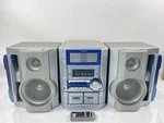 Sharp CD-BA3100 200W 6-DISC Changer Mini System. Fixed Price $280.00.