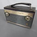 Vintage Zenith Royal 710LK Transistor Portable Leather Box Radio Parts Repair. Fixed Price $23.96.