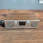 Ocean Digital WR-800F Internet Radio Silver Wood Grain Excellent Wifi Fm Microsd. Fixed Price $120.00.