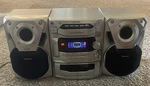 Panasonic SA-AK18 5-DISC Cd Stereo System Silver Tested Working No Remote Euc. Fixed Price $99.00.