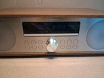Crosley CR3501A-WA Fleetwood Clock Radio & Cd Player W/ Bluetooth Walnut. Fixed Price $89.99.