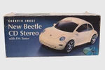 Sharper Image Nos Beetle Cd Stereo Fm Tuner Yellow New Open Box Rare Vw Unused. Fixed Price $499.00.