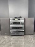 Vintage Panasonic Compact Audio System SA-D102. Fixed Price $75.00.