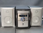 Sharp XL-MP131 5 Cd Changer/cassette/am/fm Player 170W Stereo Speakers No Remote. Fixed Price $169.99.
