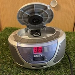 Coby Portable Stereo Boombox Am Fm Cd Cassette /c Batteries And Cord Included. Fixed Price $28.00.