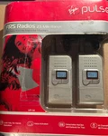 Virgin Pulse Two Way Frs Radios 2.5 Mile Range VP-14 Brand New. Fixed Price $19.74.