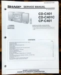 Sharp CD-C401 C401C CP-401 Stereo Service Manual *original*. Fixed Price $14.97.