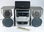 Please Read Aiwa CX-NMA545 Digital Audio System 3 Cd Dual Cassette Stereo Remote. Fixed Price $140.00.