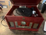 Electro Brand 5-IN-1 Deluxe Nostalgic Home Stereo Model 9276GB. Fixed Price $98.87.