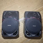 Two Panasonic SA-AK17 Speakers For The Stereo System Works. Fixed Price $178.00.