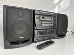 Vintage Aiwa CA-DW470U Boombox Stereo Dual Cassette Remote (read) Cd No Work. Fixed Price $137.00.