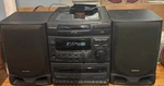 Aiwa NSX-V20 Am/fm Stereo Dual Cassette 3PC Cd Changer Bookshelf Home. Fixed Price $65.00.