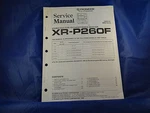 Pioneer XR-P260F Service Manual. Fixed Price $19.98.
