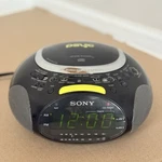 Rare Black Sony Psyc ICF-CD832 R/rw Play /am Fm Stereo Clock Radio. Fixed Price $48.99.