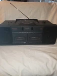 1994 Koss Boom Box PC42 Stereo Sys. Double Cassette Player Cd Parts Only. Fixed Price $11.00.