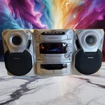 Panasonic SA-AK18 5 Cd Changer/dual Deck Stereo System New Belts Fully Working. Fixed Price $164.50.