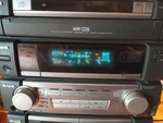 Aiwa Stereo CX-ZR774 Am/fm Radio Cd Cassette Record Player & 2 Speakers + Remote. Fixed Price $155.00.