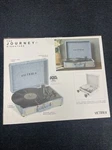 Victrola The Journey+ Signature Record Player Bluetooth Stream VSC-450SB. Fixed Price $47.00.