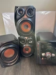 Panasonic Boombox Stereo SA-AK640 5-DISC Cd Changer Dual Tape 2 Speakers & Sub. Fixed Price $209.99.