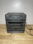 Rca 9115 Stereo System Am Fm Radio Dual Cassette Cd Not Tested For Parts. Fixed Price $24.99.