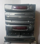 Panasonic SU-CH80 SL-CH80 Mini Hi-fi System 3-CD Changer Twin Cassette Deck. Fixed Price $99.99.