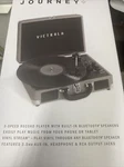 Victrola Journey + Suitcase Record Bluetooth Vinyl Steam New Sealed Grey. Fixed Price $34.99.