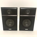 Vintage 1980S Emerson Desk Speakers Tested & Working Black Chrome 60-1443. Fixed Price $24.49.