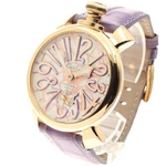 Gaga Milano 5011MOSAICO01S 48MM Ss White / Pink Dial Hand-winding Watch #C14687. Fixed Price $447.48.