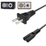 Ac 117V 25W Power Cord For Tivoli Audio Henry Kloss Model One Am/fm Table Radio. Fixed Price $7.49.