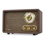 Victrola Willow Retro Wood Bluetooth Radio With Built-in Speakers: Espresso. Fixed Price $39.99.