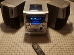 Vtg Aiwa CX-NAJ50 Digital Audio Stereo Up 3 Disk Cd Am/fm Duel Cassette. Fixed Price $159.95.