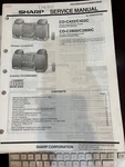 Sharp CD-C422C CD-C2800C Repair & Service Manual *original*. Fixed Price $13.99.