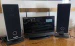 Isymphony W2C Black Audio System Cd Usb Sd Card Ipod Dock W/ Wireless Speakers. Fixed Price $45.00.