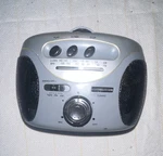 Aiwa HS-GMX50 Portable Am/fm Cassette Player & Recorder Silver. Fixed Price $28.15.