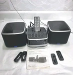Brookstone Idesign Stack 649210 Fm Stereo Iphone Ipod Clock Radio. Fixed Price $47.20.