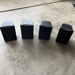 Yamaha NS-A327 Speaker System 4 Shelf Units Black In Perfect Condition. Fixed Price $60.00.