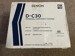 Denon Personal Component System UPR-C30 UTCM-C30 USC-C30 Speakers, Cd, Cassette. Fixed Price $304.98.