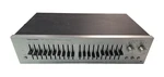 Realistic 31-2000 Silver Wide Range Stereo Frequency Equalizer Turns On. Fixed Price $115.96.