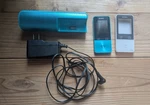 Sony Walkman NW-S313 Blue Speaker Dock Set. Fixed Price $94.50.