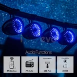 5" Led Bluetooth Waterproof Atv Utv Rzr Stereo 4 Speakers Audio Amp Radio System. Fixed Price $279.80.