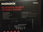 Magnavox MM451 Shelf System With Fm Radio, Bluetooth 50W & Remote In Black. Fixed Price $70.00.