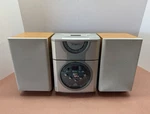 Vintage Venturer CD6602W Micro Stereo System Cassette Am/fm W/2 Speakers. Fixed Price $89.95.