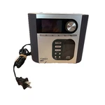 Timex T621S Dual Alarm Clock Radio Cd Player Nature Sounds MP3 Line-in Silver. Fixed Price $38.00.