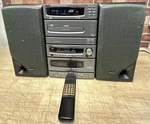 Denon D-C30 Micro Component Hifi 6 Disc Double Cassette Player (read). Fixed Price $144.95.