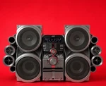 Jvc Twin Giga Tube Stereo Receiver Model No. CA-HXD77 System Retro. Fixed Price $712.89.