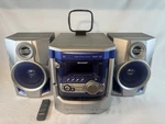 Sharp CD-XP200 Mini Component System With 3-DISC Changer & Speakers Tested!. Fixed Price $69.95.