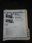 Sharp CD-C622/C2900 Service Manual Original Repair Book. Fixed Price $49.99.
