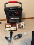 Monster Rockin Roller 270X Portable Radio With Indoor-outdoor Wireless Speakers. Fixed Price $520.00.