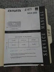 Aiwa NSX-999 Service Manual Original Repair Book. Fixed Price $49.99.